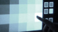 image of touchscreen in action